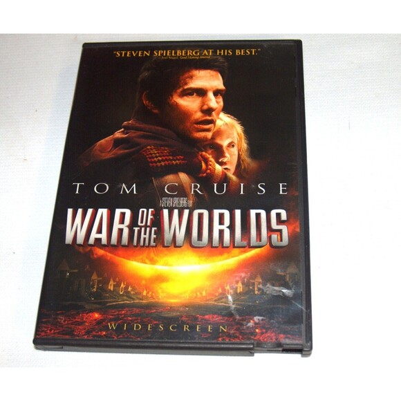 War of the Worlds DVD, 2005, Wide Screen Tom Cruise, Steven Spielberg - Picture 1 of 2